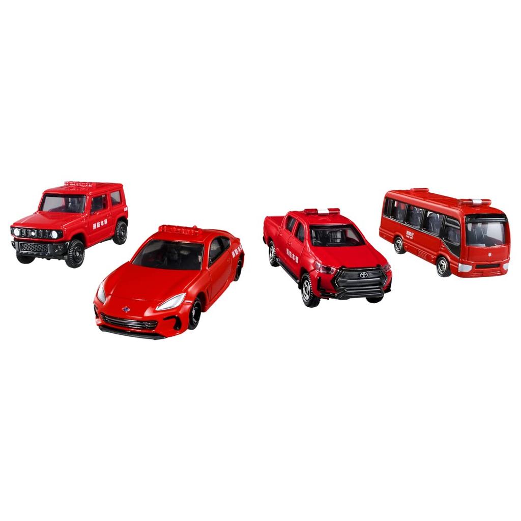 TAKARA TOMY Tomica World Protejează orașul setului de mașini de pompieri!