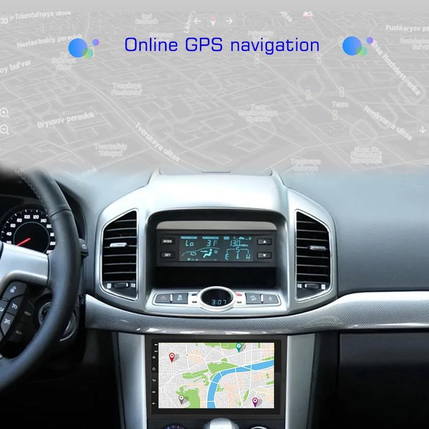 Android 13 Radio For Chevrolet Lova Captiva Gentra Aveo Epica 2006-2011 Car Stereo Multimedia Player Carplay Auto GPS Navigation