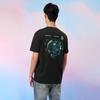 HLA Men's Round Neck Printed Cool-Feel Short Sleeve T-Shirt