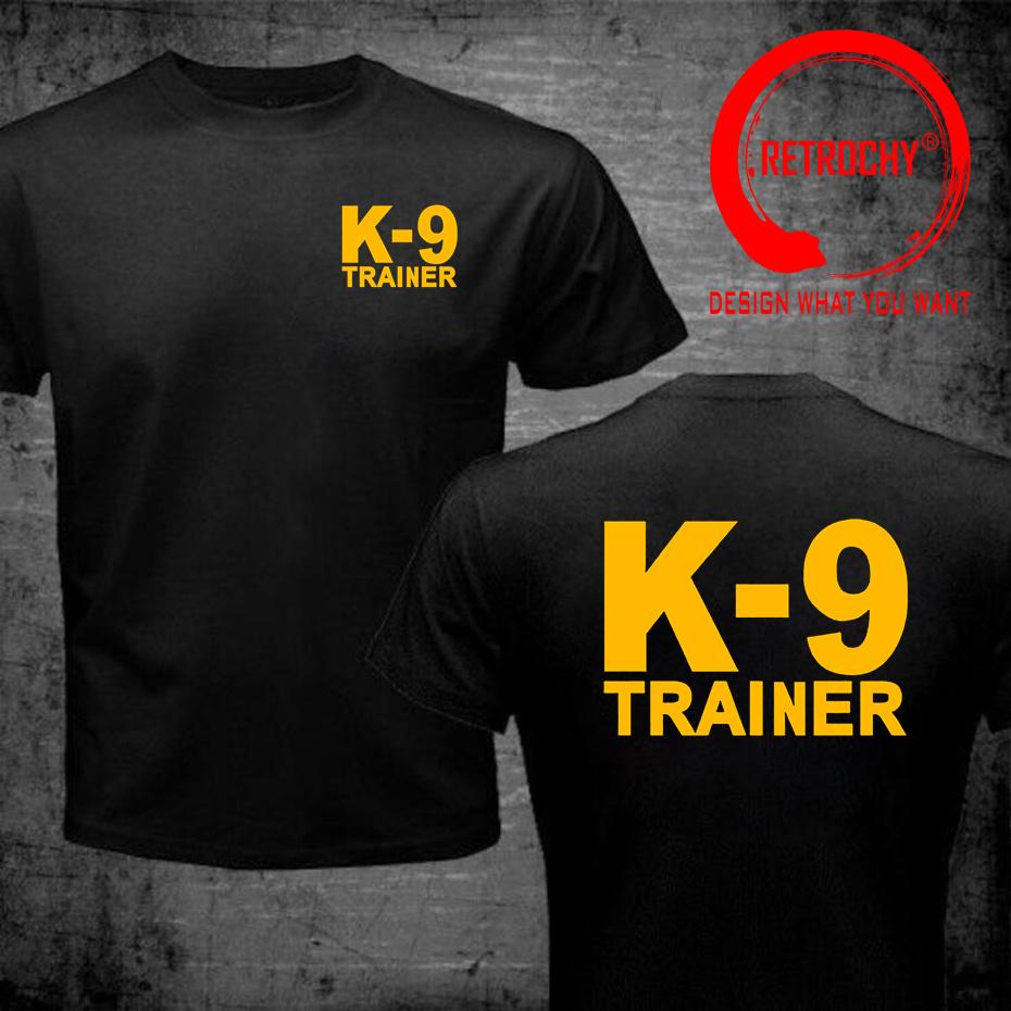K9 TRAINER K9 Team TShirt Unisex K9 Unit Tops Tshirt Clothing 100 Cotton Short Sleeve K9 Attack Training T Shirt Unisex Clothing