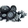 MOC Technical Tire Wheel Cross Hole Set Motorcycle Car Truck Wheels 44309 92402 3 54120 11957 Construction Building Block