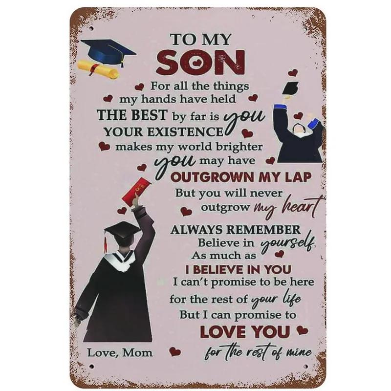 Metal Tin Signs Believe You Can You Are Halfway There Vintage Rustic Decor Metal Posters Home Kitchen Bar Cafe Club Wall Decor