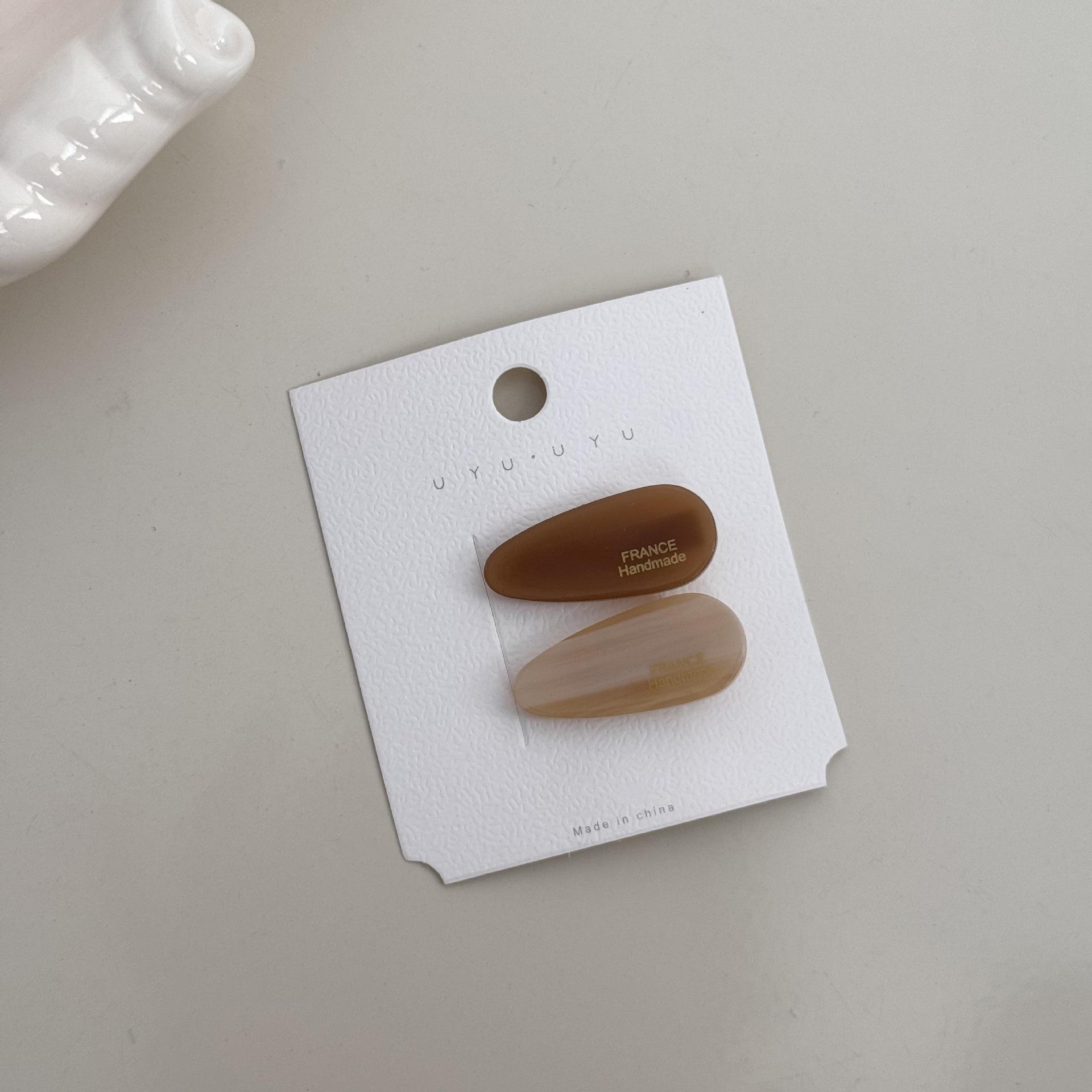 

Набор из 2 предметов аксессуары для волос для женщин девушки заколки и зажимы ведущая мода трендовый популярный винтажный Краб kpop фея заколка