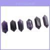 Natural Purple Amethyst Quartz Crystal Point Wand Obelisk Beautiful Healing Tower 4cm