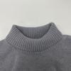 Ami Paris UKS402.018 24AW Grey X Grey Heart Logo Turtleneck Knit Tops L grayUsed