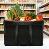 Spacious Large Capacity Nonwoven Toted Bag For Heavy Shopping Trip Foldable Storage Solution