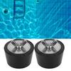 2PCS Pool Winterizing Plug Rubber Stainless Steel Pool Winter Expansion Plugs for Swimming Pool Pipework Winter Fittings