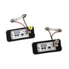 For Mini Cooper R56 R57 R58 R59 R50 R52 R53 LED License Plate Light 2PCS White Car Number Lamp Error Free OEM#:51132756227