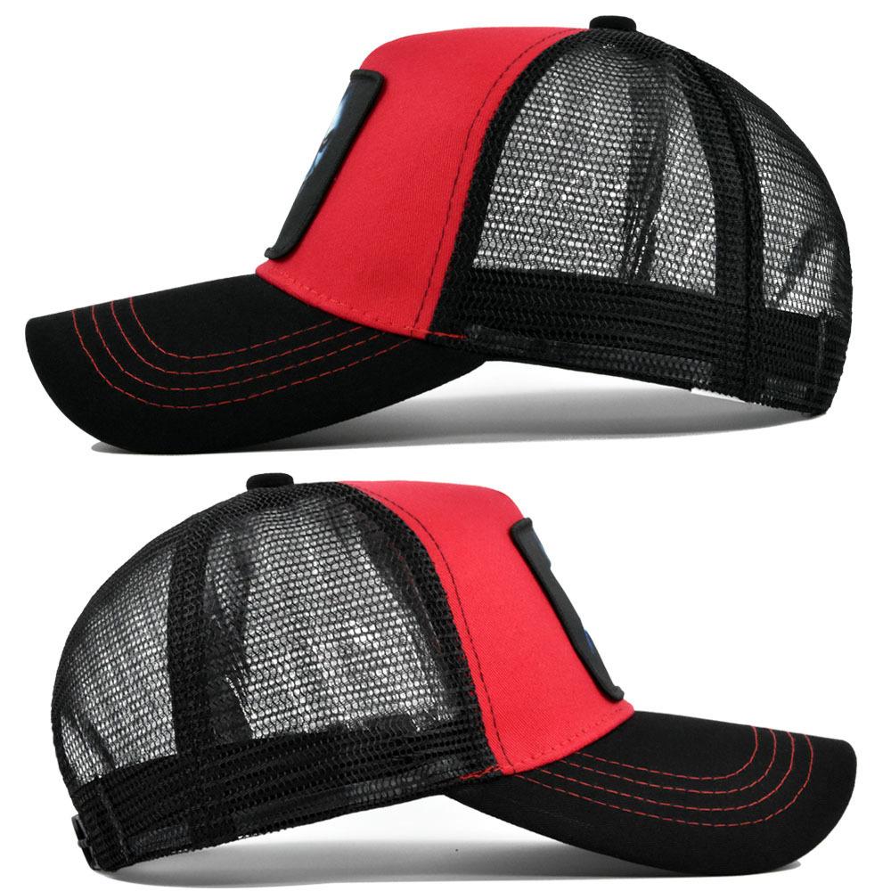 Baseball Stitching Embroidered Element Thriller Caps Men Women Snapback Hip Hop Urban Street Style Hat Summer Breathable Mesh Sun Gorras Unisex