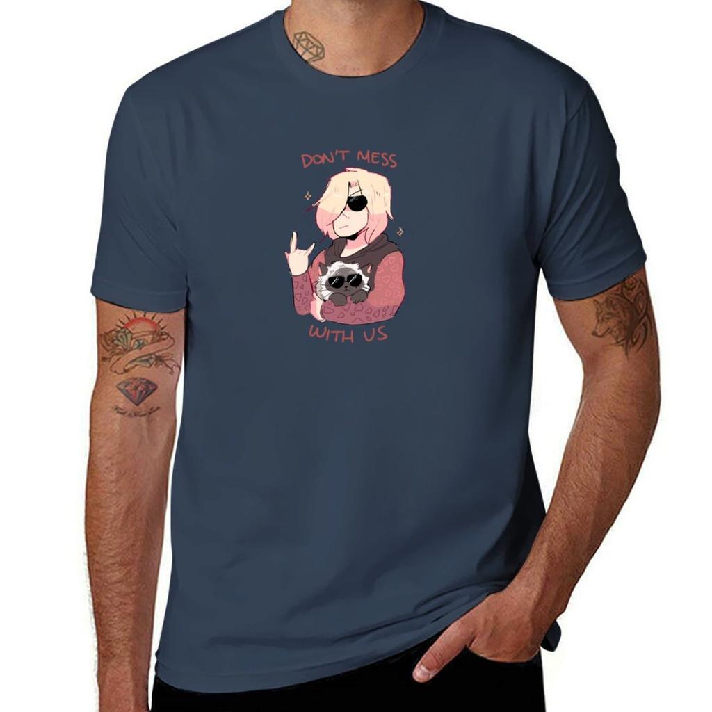 YOI DONT MESS WITH US TShirt Plus Size Simple Casual Top