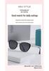 2026 Women's Trendy High-End Cat Eye Polarized Sunglasses - Slimming Effect & UV Protection