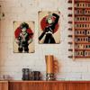 Japan Retro Anime Demon Slayer My Hero Academia Jujutsu Kaisen Metal Tin Sign Plaque Wall Art Home Kids Room Decorative Plates