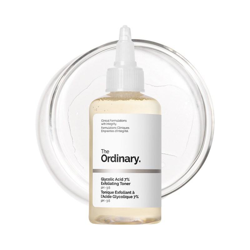 The Ordinary Glycolic Acid 7% Exfoliating Toner, 100ml, 1 pcs