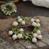 Frauen Vintage Blume Perle Broschen Pins Palace Emaille Pflanze Brosche Pin Corsage Dame Hochzeit Party Elegante Abzeichen Schmuck