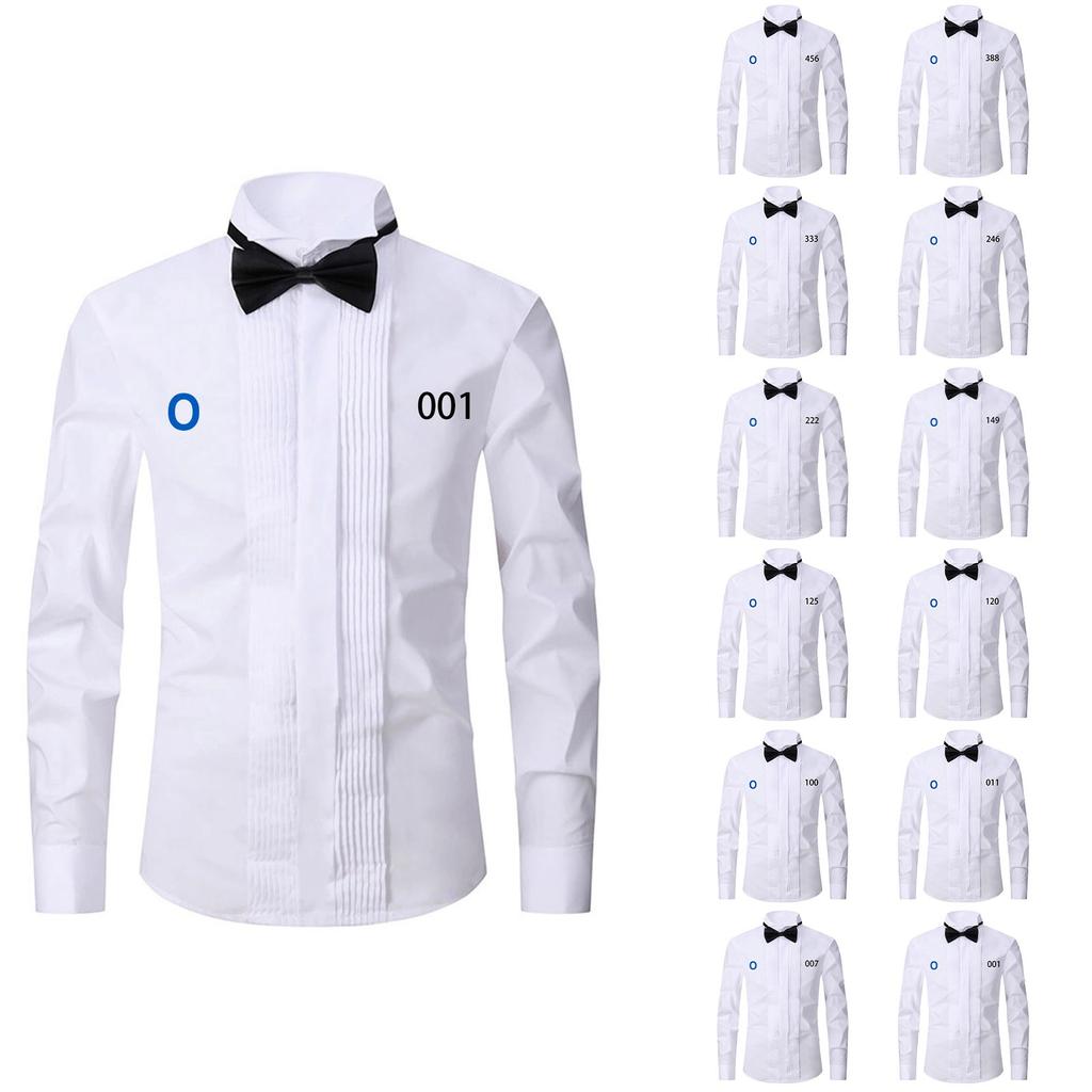 Men Women's Long Sleeved Shirt, Daily Fashion Printed Button Top, Chest Pocket Cardigan