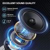 Bluetooth 5.4 Wireless Headphones Open Ear Earbuds with HD Mic, 60h Playtime Ultralight Comfort Open Ear Headphones with Earhook