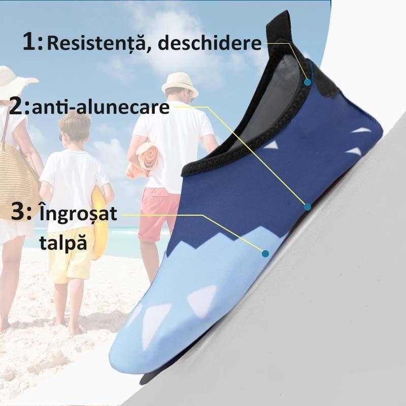Women's Beach Shoes Water Shoes, Quick-Dry Breathable, Non-Slip Sole, Size 40-41, Couple Style, Modern Design, for Swimming Diving