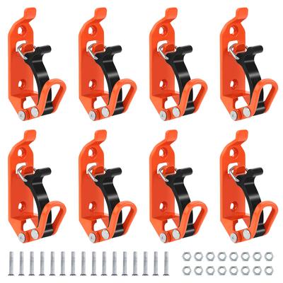 8 Pcs Shovel Mount For Roof Rack Metal Rubber Shovel Axe Holder Clamps Wall Mounting Brackets Kit Accessories For Roof Rack Tru