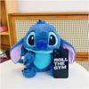2025 Cute Cartoon Stitch Fluffy Doll Crossbody Backpack for Girls