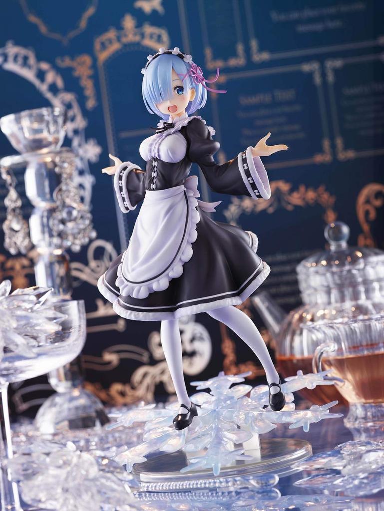 TAITO Re:Zero Winter Maid Rem Mistrovské dílo umělce pro barevné anime PVC panenky, výška 20,32 cm