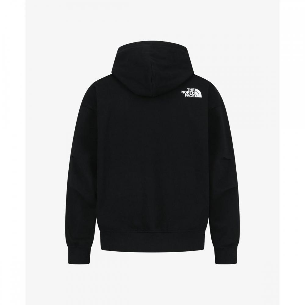 The North Face Hoodie Zip Up Nj5js01j Black