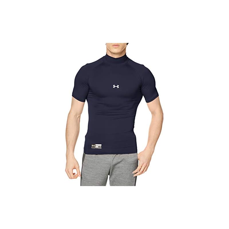 [Under Armour] UA HG ARMOUR COMP SS MOCK PK Men's 410 Japan LG (equivalent to Japanese size L)