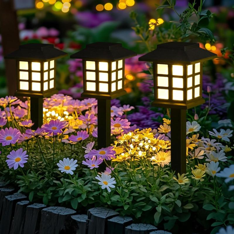 Solar Light LED Light Outdoor Waterproof Solar Walkway Lights Landscape Lighting for Garden Yard Patio Driveway Camping Decor