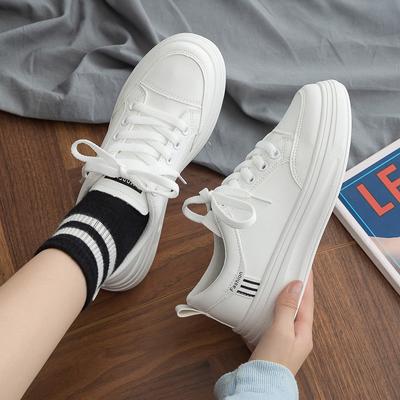 Fashion 2024 Autumn Platform Sneaker Women Casual Shoes New PU Leather White Designer Woman Sneakers Fashion Female Vulcanized Shoes