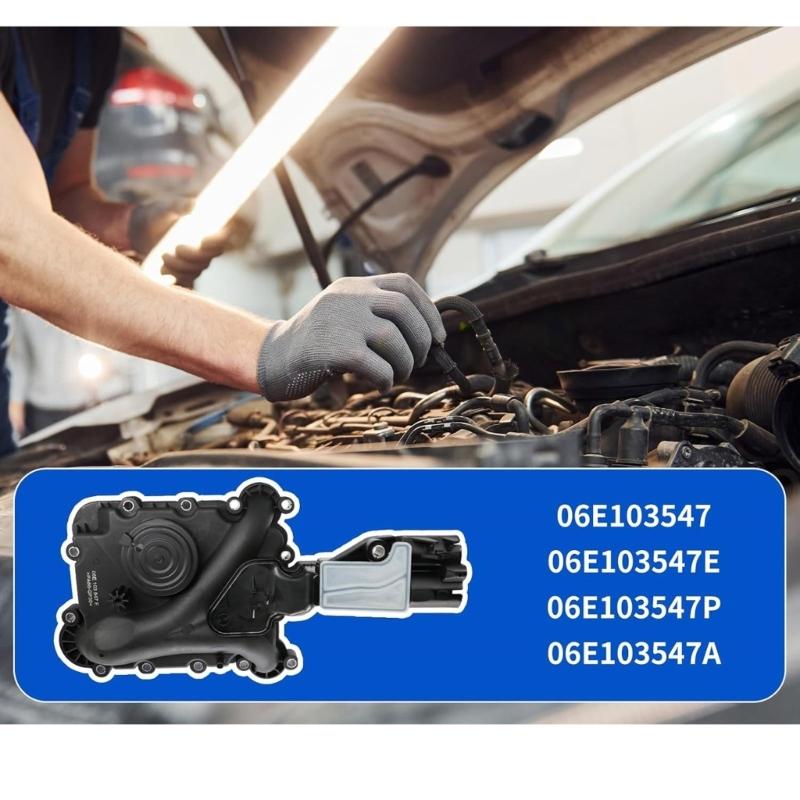06E103547S 06E103547F 06E103547E Replacement Efficient Engine Crankcase Vent Valves Oil Separator 06E103547Q 06E103547H