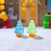 10pcs/Set Micro Landscape Xams Tree Miniatures Cute Noctilucent Christmas Ornaments  Tabletop