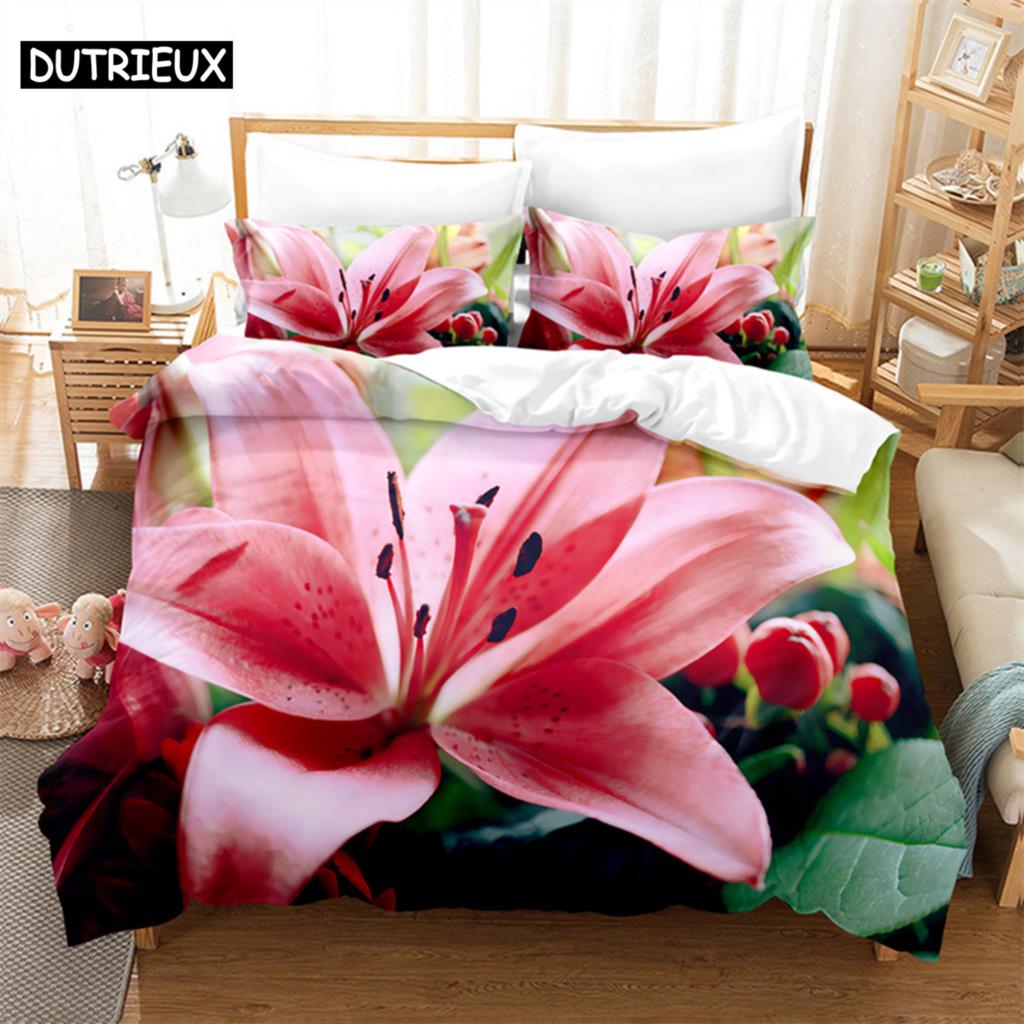 Flamingo Comforter Bedding Sets Winter Duvet Cover Sets Kids,twin Full Queen King Bedroom Set Home Textile Housse De Couette