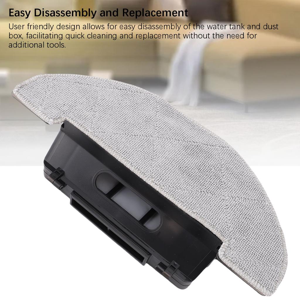 Wasser-Staubbox Multifunktional Effiziente Filtration Abnehmbar Roboterstaubsauger Staubbehälter für M7MAX U6
