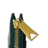 Used 11897 Cassette Card Case 765460 VCQC4 3049 7943 Current RFID IC Chip Maxi Intrecciato Emerald Green Unisex from