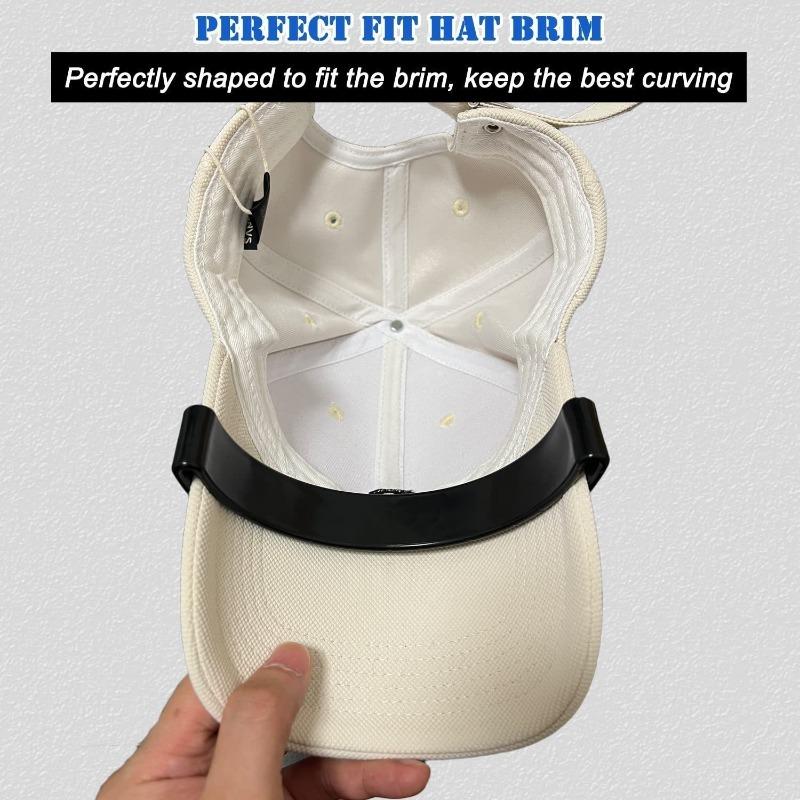 Durable Hat Brim Shaper Tool, Reusable Cap Visor Bender for Baseball Caps, Shape Retainer Headwear Accessory