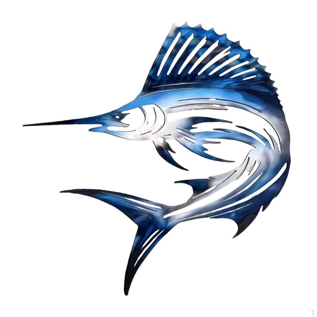 Wall Decoration Featuring Fish, with A Nautical Theme. Animal Ornament for The Living Room.