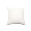 Pillowcase Only Luxurious French Creamy Style Chenille Pillow Cover With Geometric Patterns