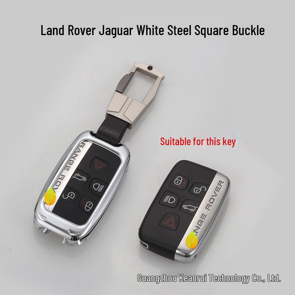 Leather Key Cover for 2019 Land Rover & Jaguar: Fits Range Rover, Evoque, Freelander