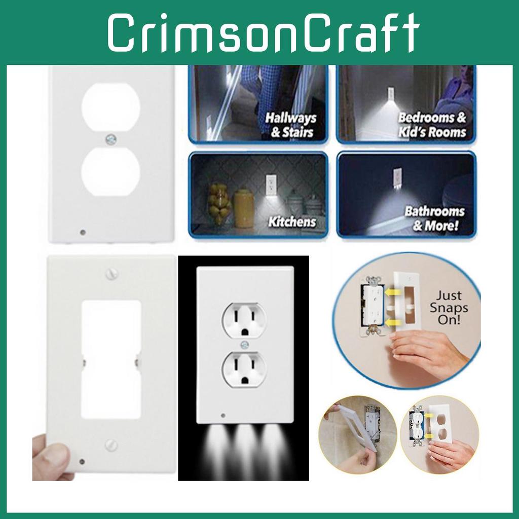 Modern Geometric Small Night Light With Touch Sensing For Home Bedroom Decor