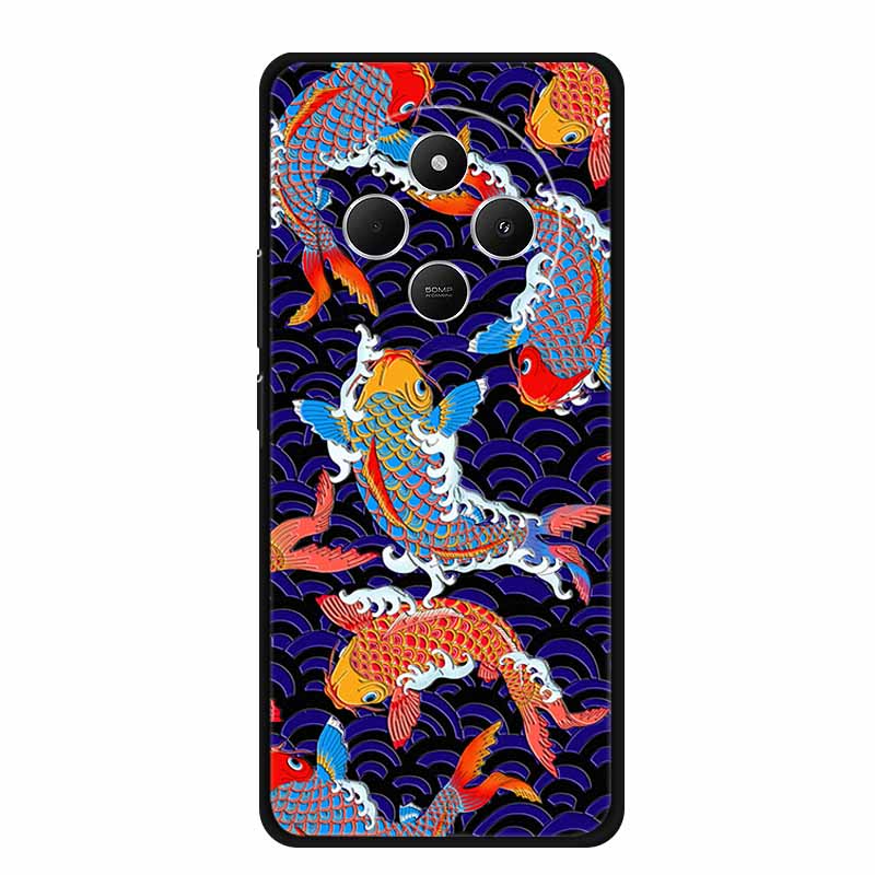 3D Emboss Case For Vivo Y300 Pro 5G Phone Case Relief Flowers Soft Silicone Coque For Vivo Y300 Pro Back Cover Case Funda Shell