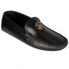 Roberto Cavalli Luxury Men's Loafers Italy Black / Gold - Size: 44