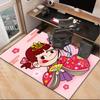 Floral Milk Celebration  Office Rug Chair Mat, Game Carpet, Suitable for Front Door, Bedroom, Living Room, Desk, Holiday Gift
