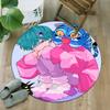 1pc KPop Demon Hunters SAJA BOYS2 Print Round Carpet Chair Round Carpet Suitable for Bedroom Living Room Home Decorative Carpet