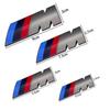 2PCS is suitable for BMW Group M-mark decorative ABS badge body fender sticker general style accessories.
