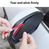 FONKEN 2 pièces universel voiture rétroviseur pluie sourcil pare-pluie visière en Fiber de carbone pare-neige pare-soleil couverture de pluie voiture miroir accessoires