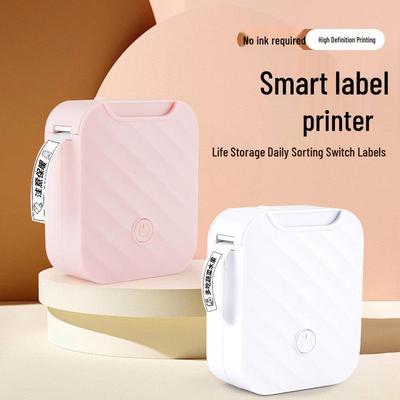 Portable Mini Bluetooth Thermal Label Printer - Inkless and Wireless