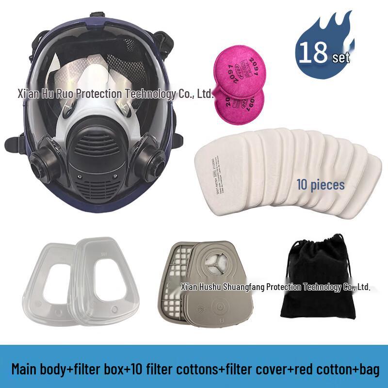 Yuanzu 6900 Full Face Respirator Mask Kit