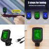 Guitar Tuner Clip On, Digital Electric Tuner with LCD Display, Guitar Metronome