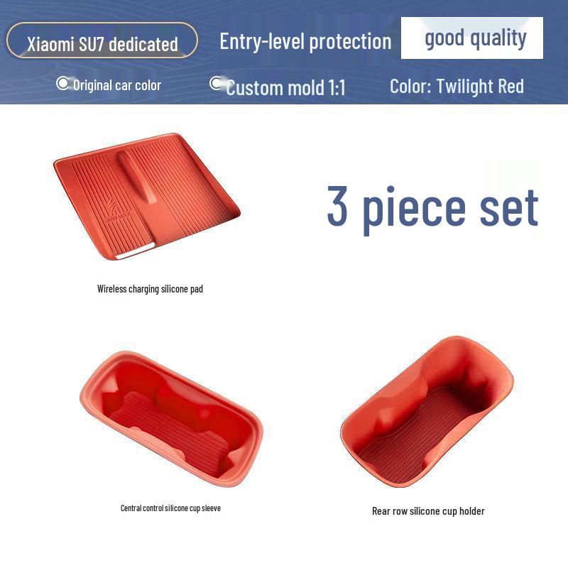 Silicone Pad for Xiaomi SU7 Car Interior Decoration Set