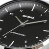 Casio LTP-VT03D-1B Women's Analog Quartz Watch, Black Metal Band