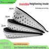 Comfortable Height-Increasing Insoles: Invisible Inner Pads for Sports, Men & Women, Full & Half Options